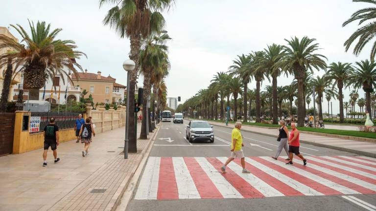 Salou quiere reducir de cuatro a dos carriles de circulación el paseo Jaume I