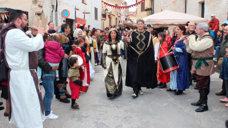 Creixell celebra en el marc de la Setmana Santa la 10a edició de la Fira Medieval. FOTO: Joan boronat