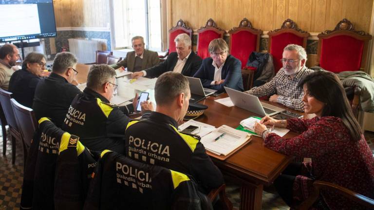 La reunión se ha celebrado este jueves. Foto: Ayuntamiento de Tarragona