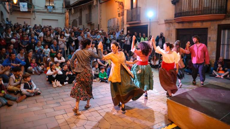 Fotografia d’un dels actes durant la darrera edició de la Fira de Bandolers d’Alcover. Foto: Alba Mariné/DT