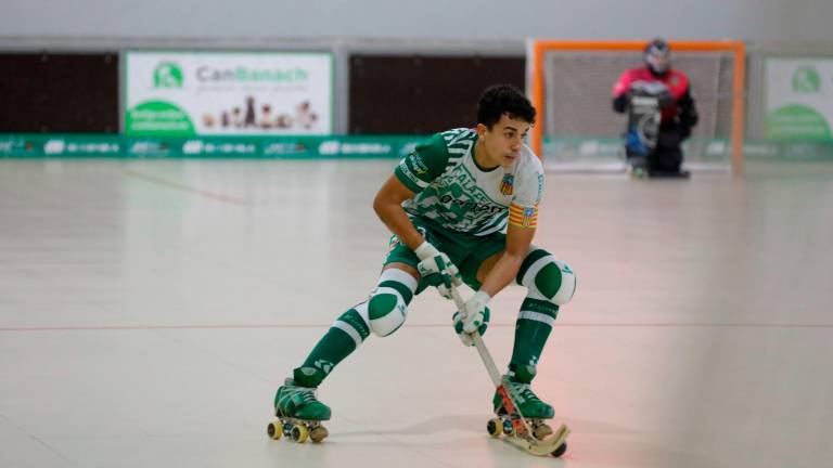 Arnau Xaus ha sido convocado con la selección española de hockey patines. Foto: Pere Ferré