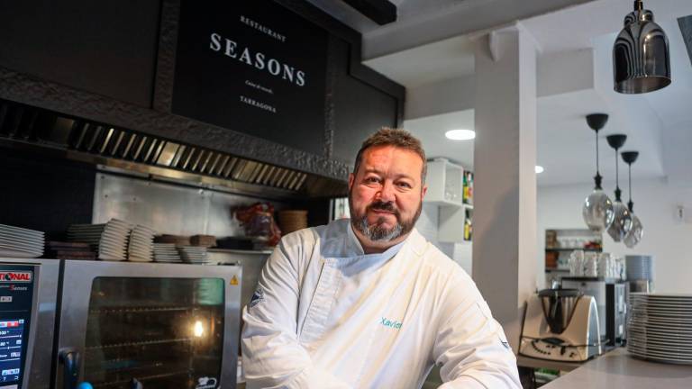 Xavi Fernández, chef y propietario del restaurante Seasons. Foto: Alba Marinñé
