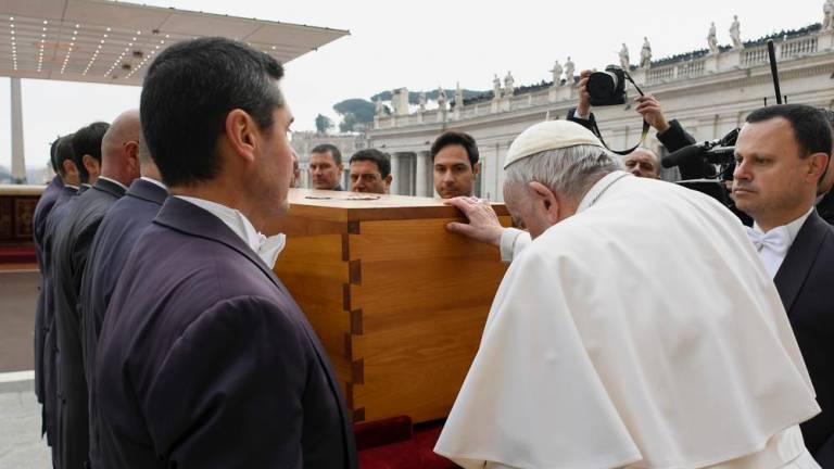 El funeral del Papa. Foto: EFE