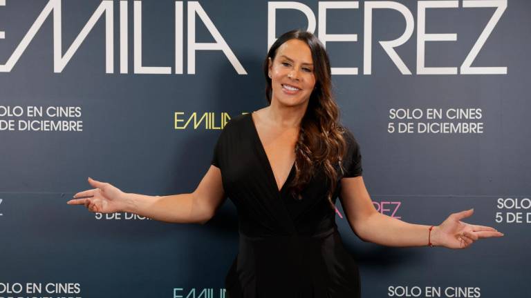 Foto de archivo tomada el 28/11/2024 de la actriz española Karla Sofía Gascón durante la presentación de la película ‘Emilia Pérez’ en Madrid. Foto: EFE