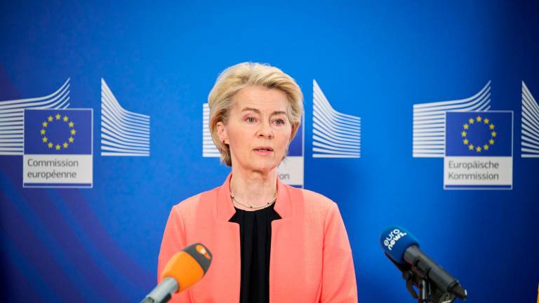 La presidenta de la Comisión Europea, Ursula von der Leyen. Foto: EFE
