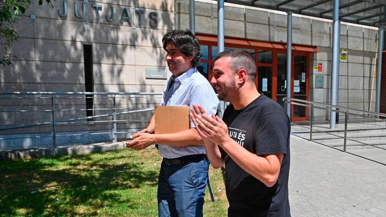 El jutge deixa en llibertat el regidor de la CUP a Reus Edgar Fernández pels aldarulls post-sentència