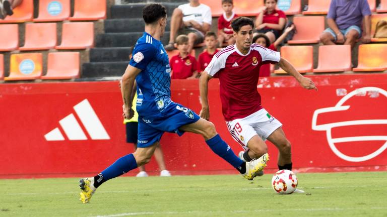 Mario Rodríguez será titular ante el CD Ibiza en la Copa. FOTO: nàstic