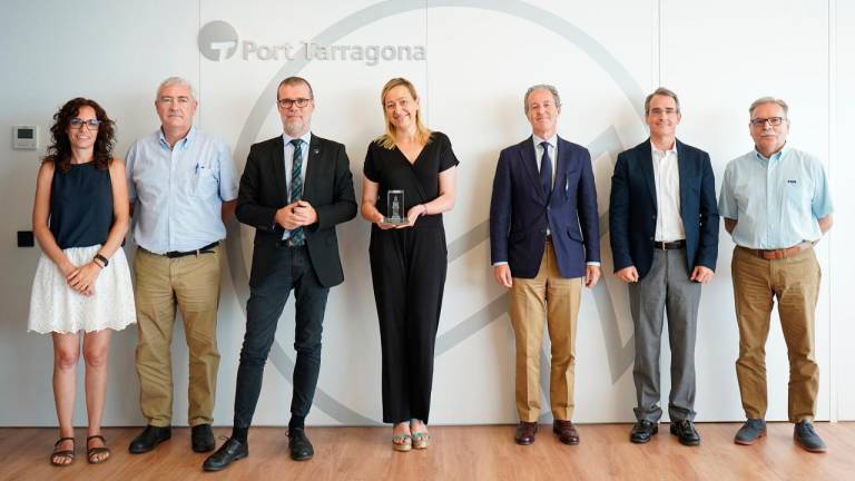 La Consejera de Economía de Aragón visita el Port de Tarragona