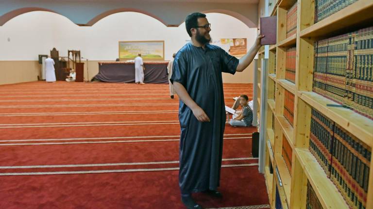 Mohamed Said Badaouien la mezquita de Reus,en una imagen de archivo.Foto: Alfredo González/DT