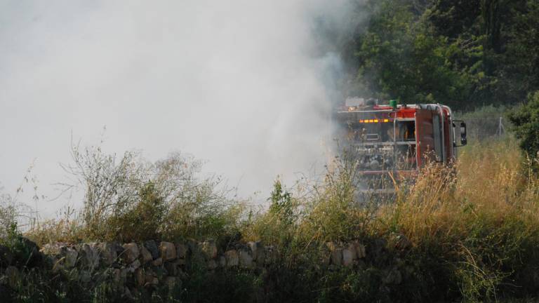 Hoy están prohibidas las quemas de restos agrícolas. Foto: Àngel Juanpere