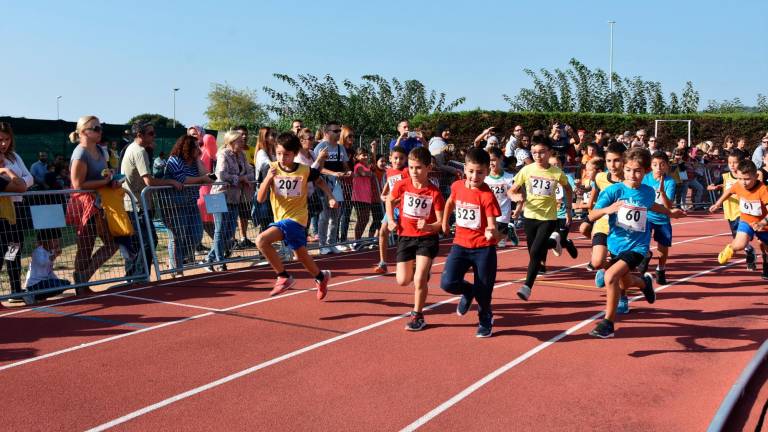 Imagen de archivo de los Juegos Escolares de Atletismo. FOTO: Ayuntamiento de Torredembarra
