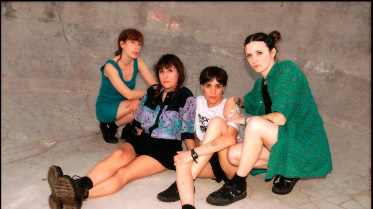 $!Oihana, Leire, María y Laura forman la banda Melenas. Foto: girandoporsalas.com