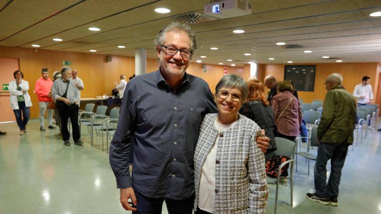 $!El Dr. Alfons Moral y Montse Rafecas. FOTO: PERE FERRÉ