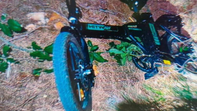 La bicicleta robada y recuperada en Torredembarra. FOTO: Policía Local