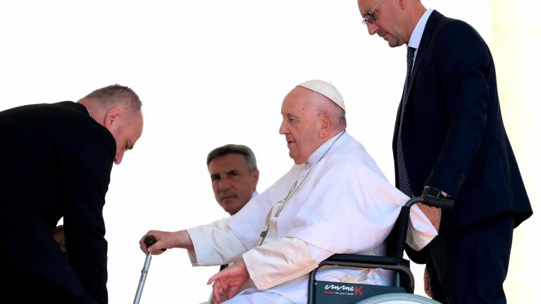 El Papa Francisco será operado esta tarde. Foto: EFE/DANIEL DAL ZENNARO