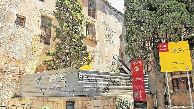 Tarragona desencalla la restauració de l'edifici singular de Ca l'Agapito. Foto: P.F.