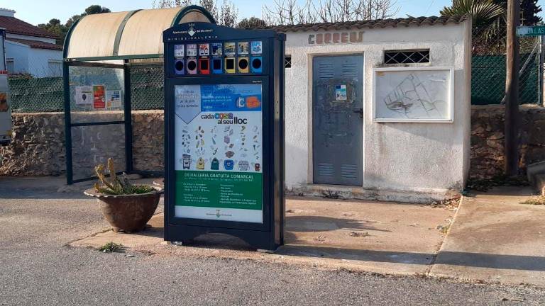 Una de las mideixalleries instaladas en el Montmell.