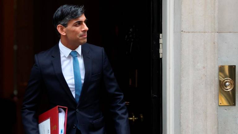 El primer ministro británico Rishi Sunak. Foto: EFE