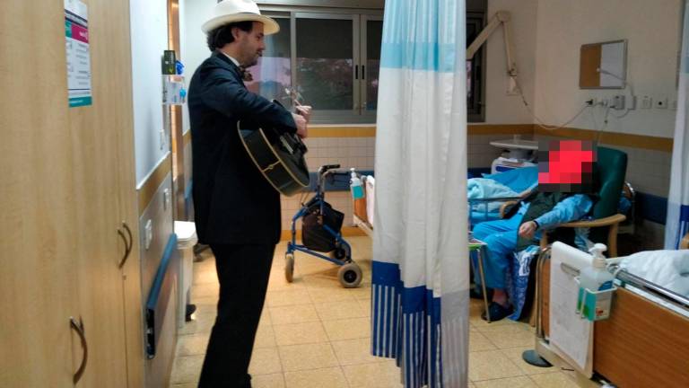Roberto B. González actúa en el hospital Hadassa, cerca de Jerusalén. Foto: DT