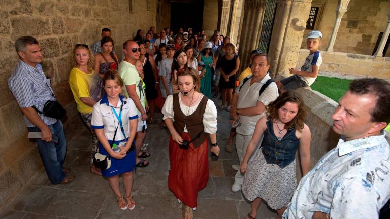 Una visita turística a la Catedral de Tortosa. Foto: J. Revillas