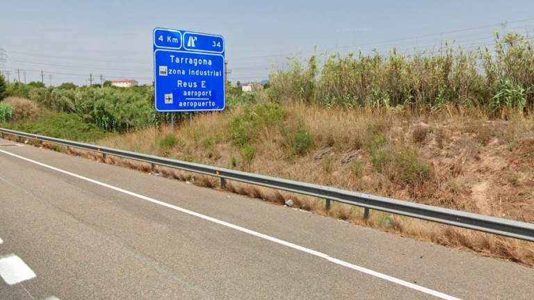 La salida 23 de la autopista AP-7. Foto: Google Maps