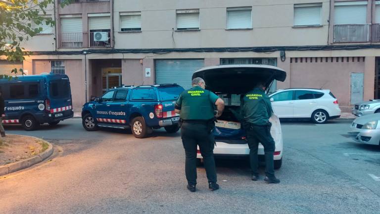 Mossos y Guardia Civil han cooperado para dar con los autores de las estafas. Foto: Cedida