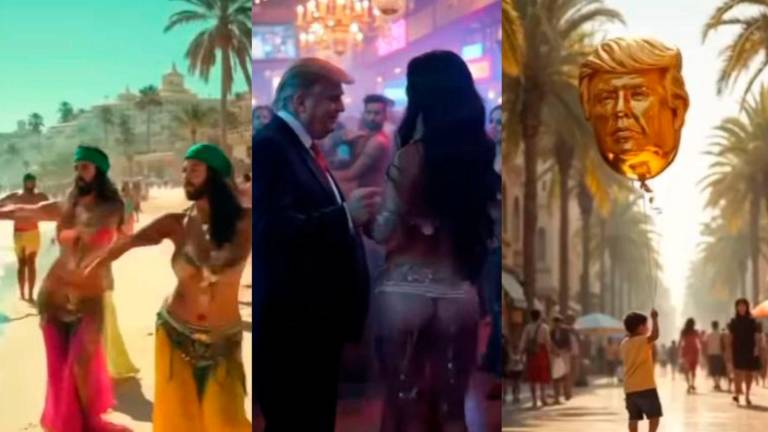 Imágenes del vídeo publicado por Donald Trump. Foto: Instagram/DT