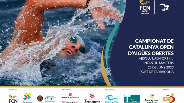 Tarragona acoge por primera vez el Campeonato de Catalunya de aguas abiertas