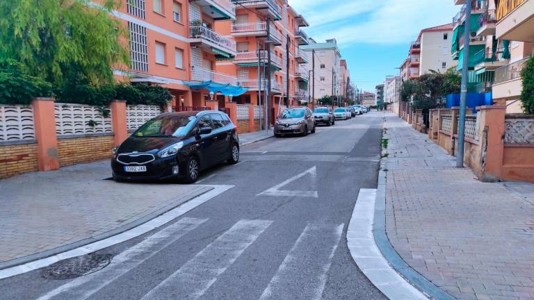 Una de las calles donde habrá obras. FOTO: AJUNT. CALAFELL