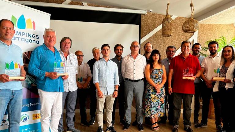 L’Associació de Càmpings de Tarragona reconeix la trajectòria dels seus associats
