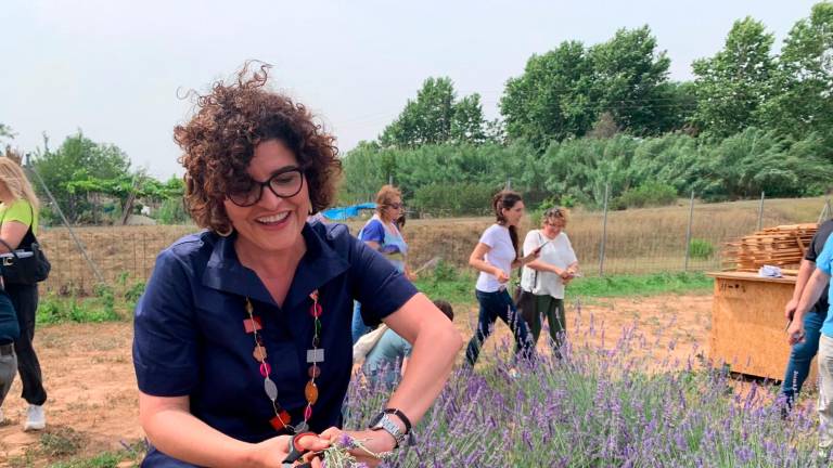 Rosa Maria Ibarra es una gran amante de su ciudad, Valls. Foto: cedida