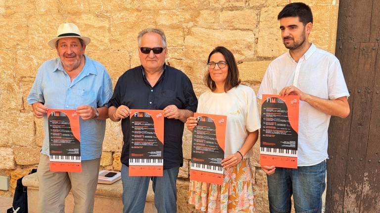 Ayer tuvo lugar la presentación del Festival de Música de Altafulla. Foto: Joan Boronat