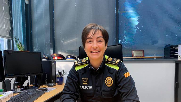 Raquel López, nova Inspectora Cap de la Policia Local de Cambrils. Foto: Ajuntament de Cambrils