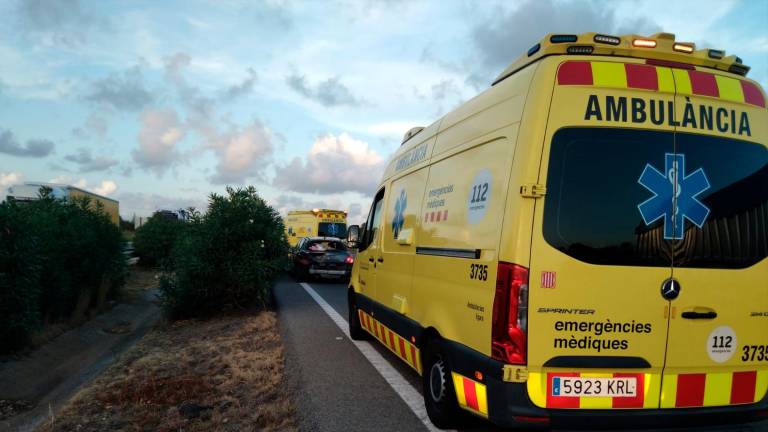 Una ambulancia del Sistema d’Emergències Mèdiques (SEM). Foto: DT