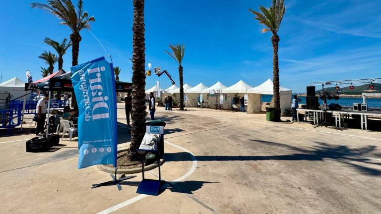 El evento se llevó a cabo en la Marina seca del puerto deportivo de L’Hospitalet durante el fin de semana. Foto: DT