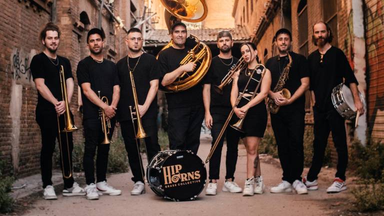Hip Horns Brass Collective será protagonista en está jornada de Dixieland. Foto: Cedida