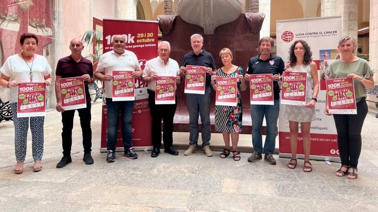 Cien kilómetros por pueblos de Tarragona para luchar contra el cáncer