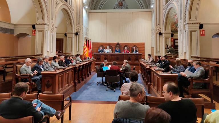 La Diputació de Tarragona aprova els pressupostos per al 2023, xifrats en 189 milions