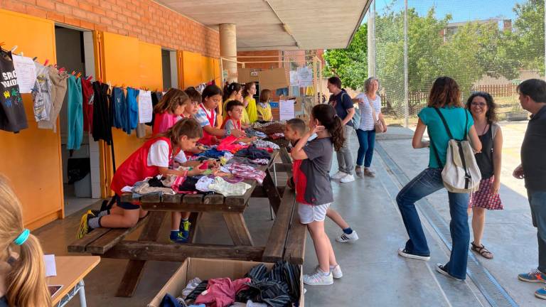El projecte está organitzat i gestionat íntegrament per l’alumnat del centre. Foto: cedida