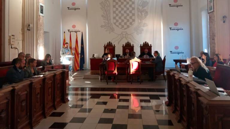 El pleno del Ayuntamiento de Tarragona ha debatido la regulación de los pisos turísticos. Foto: Ayuntamiento de Tarragona