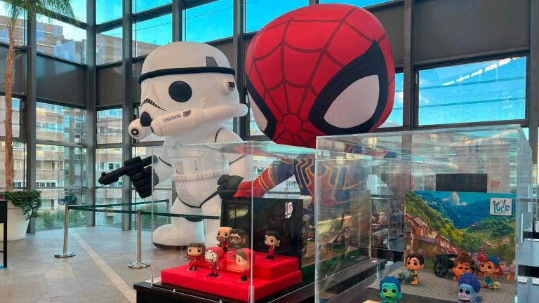 La segunda planta de La Fira de Reus acoge una exposición de más de 300 Funko Pop. FOTO: Cedida