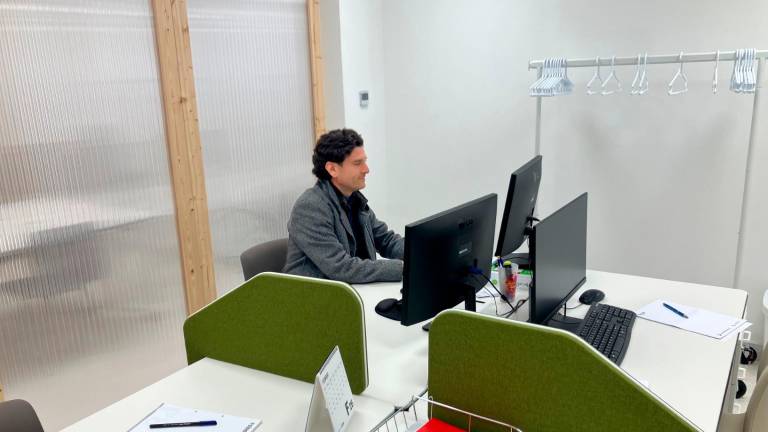 Uno de los espacios de coworking de Coma-ruga. FOTO: JMB