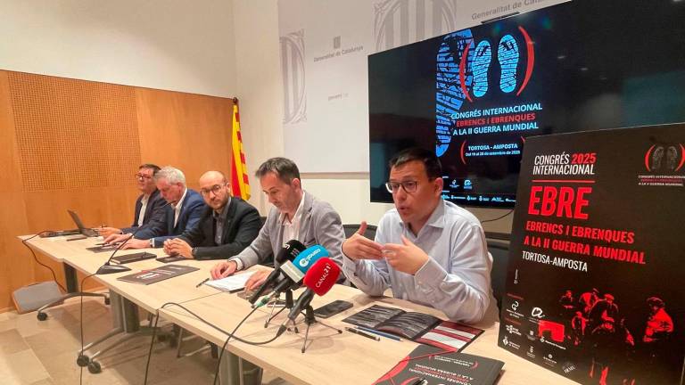 . El contingut del congrés serà editat el 2026 per Publicacions de la URV. Foto: Amics i Amigues de l’Ebre