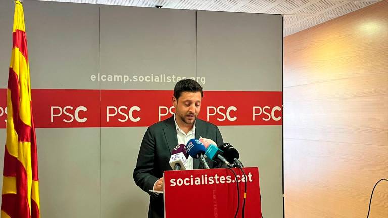 Rubén Viñuales presenta la candidatura para ser el alcaldable del PSC en la elecciones de 2023