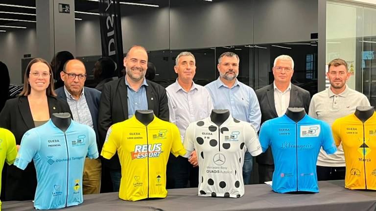 La 61ª edición de la Volta a Tarragona fue presentada durante la tarde de ayer. foto: ajuntament de reus