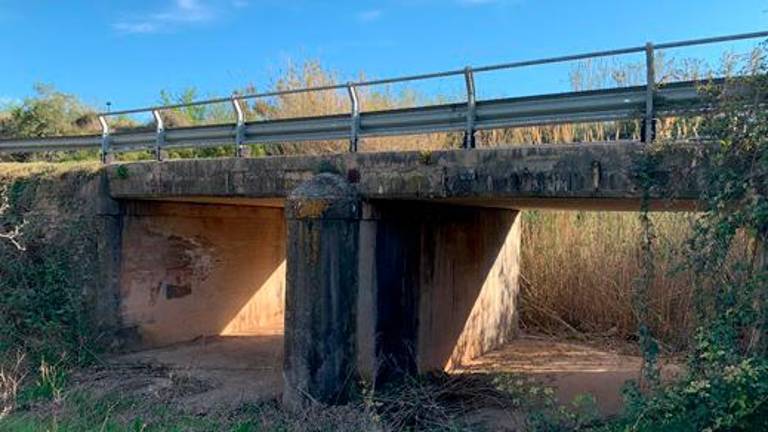 Estat actual de la carretera TV-2034. Foto: Diputació de Tarragona