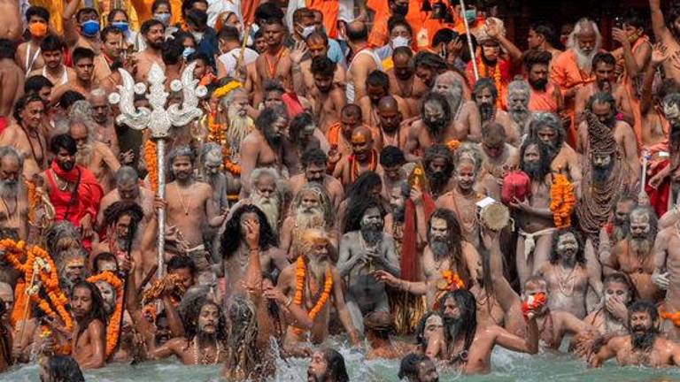 Un evento religioso en la India en una imagen de archivo. Foto: EFE