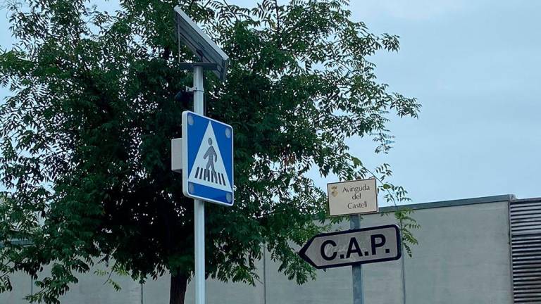 La señalizción inteligente instaladaa en Cunit.