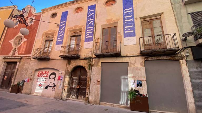 La façana de Ca Padró, el projecte més important per a aquest 2024 en inversions dels comptes vallencs. Foto: Marina Pérez Got