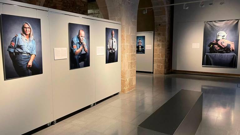 Mostra de l’exposició ‘Cara B’ al Centre Cívic Pati Llimona de Ciutat Vella (Barcelona). Foto: Carles Savalls